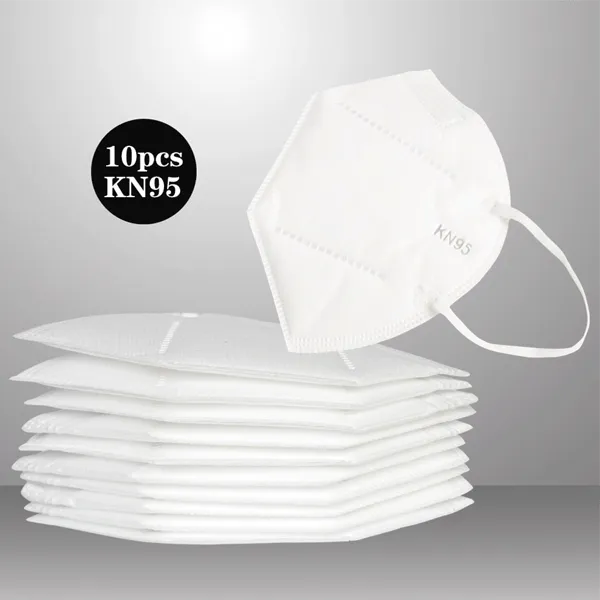 10 Pieces KN95 Protective Face Mask