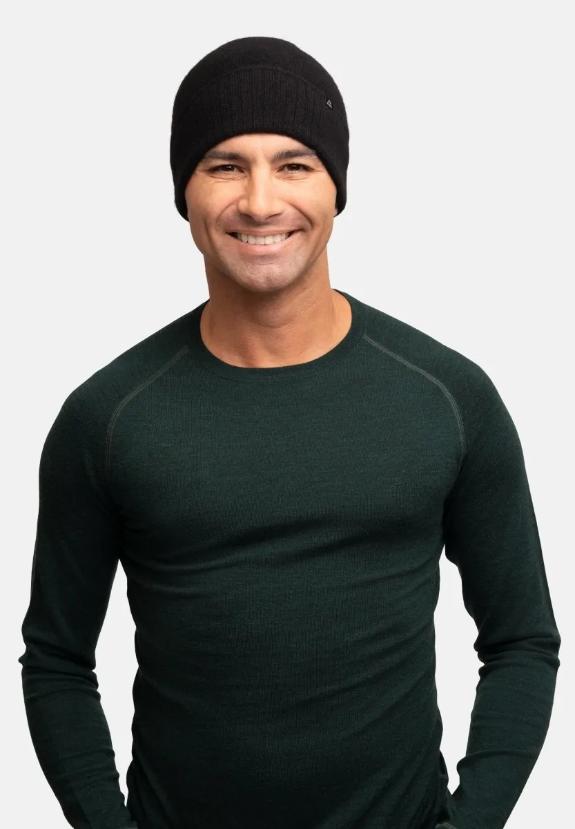 100% CASHMERE BEANIE