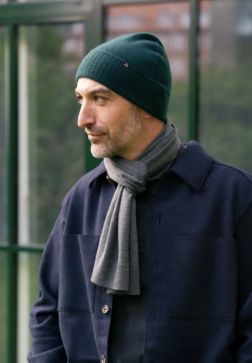 100% CASHMERE BEANIE