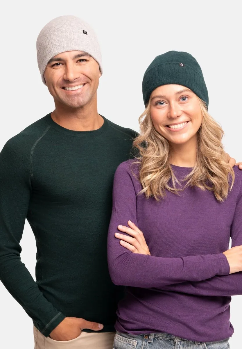 100% CASHMERE BEANIE