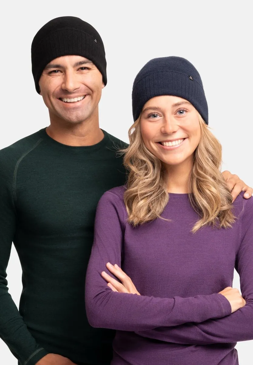 100% CASHMERE BEANIE