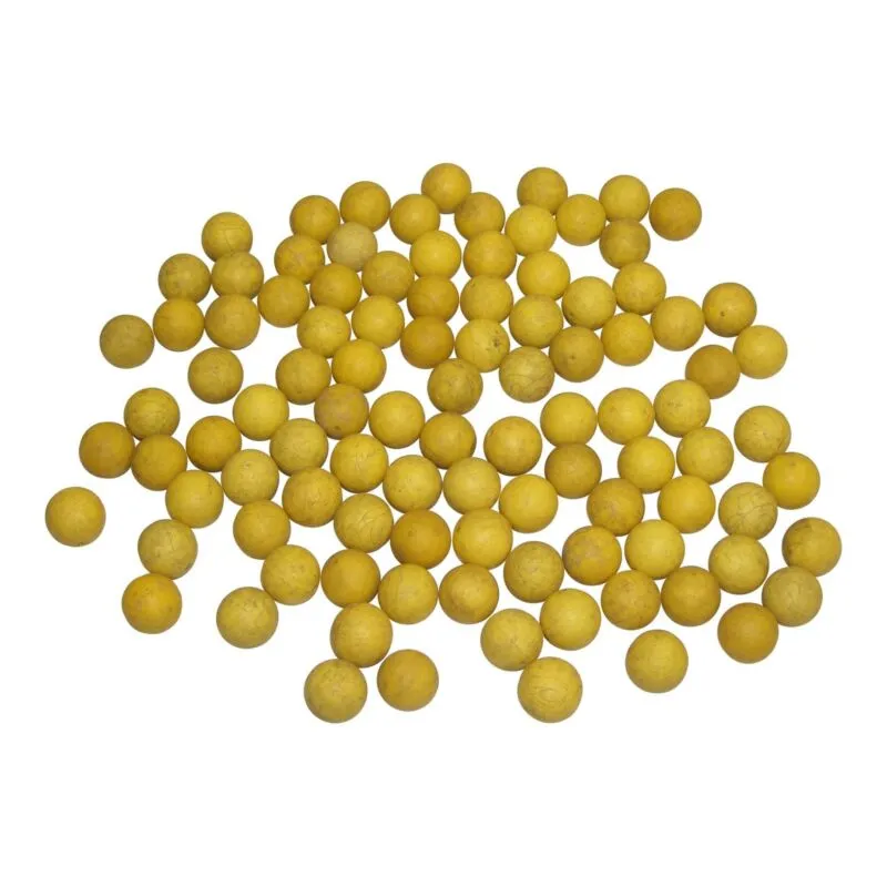 100 Reusable Rubber 68 cal Z Balls Practice Training Paintballs