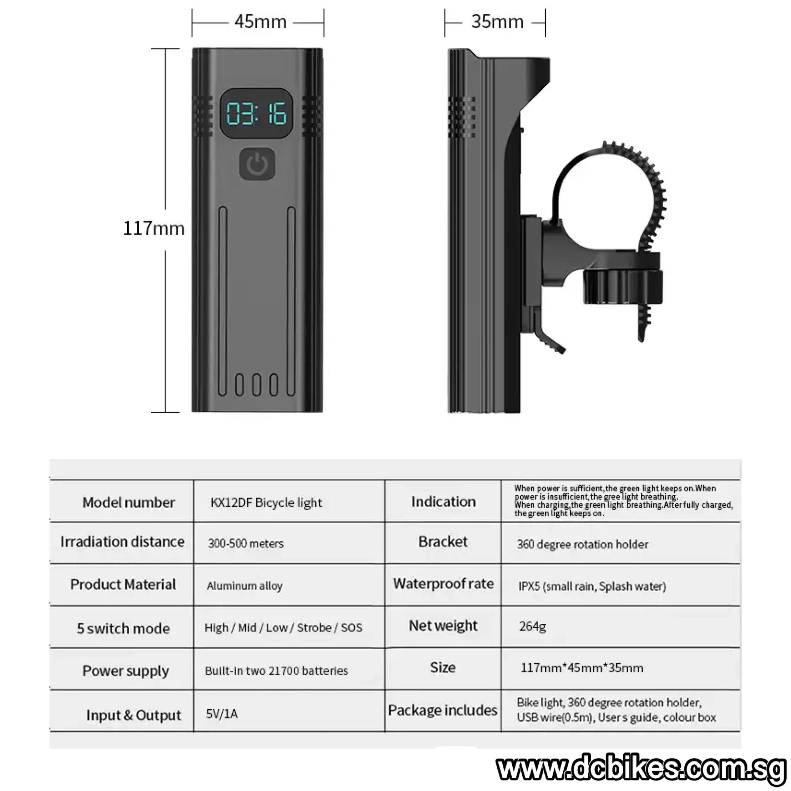 12 Led 3000 Lumens USB Rechargeable Power Bank Flashlight Torch Led Light Head Lamp