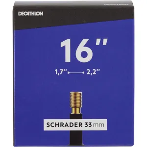 16x1.7-2.2 Bike Inner Tube - Schrader