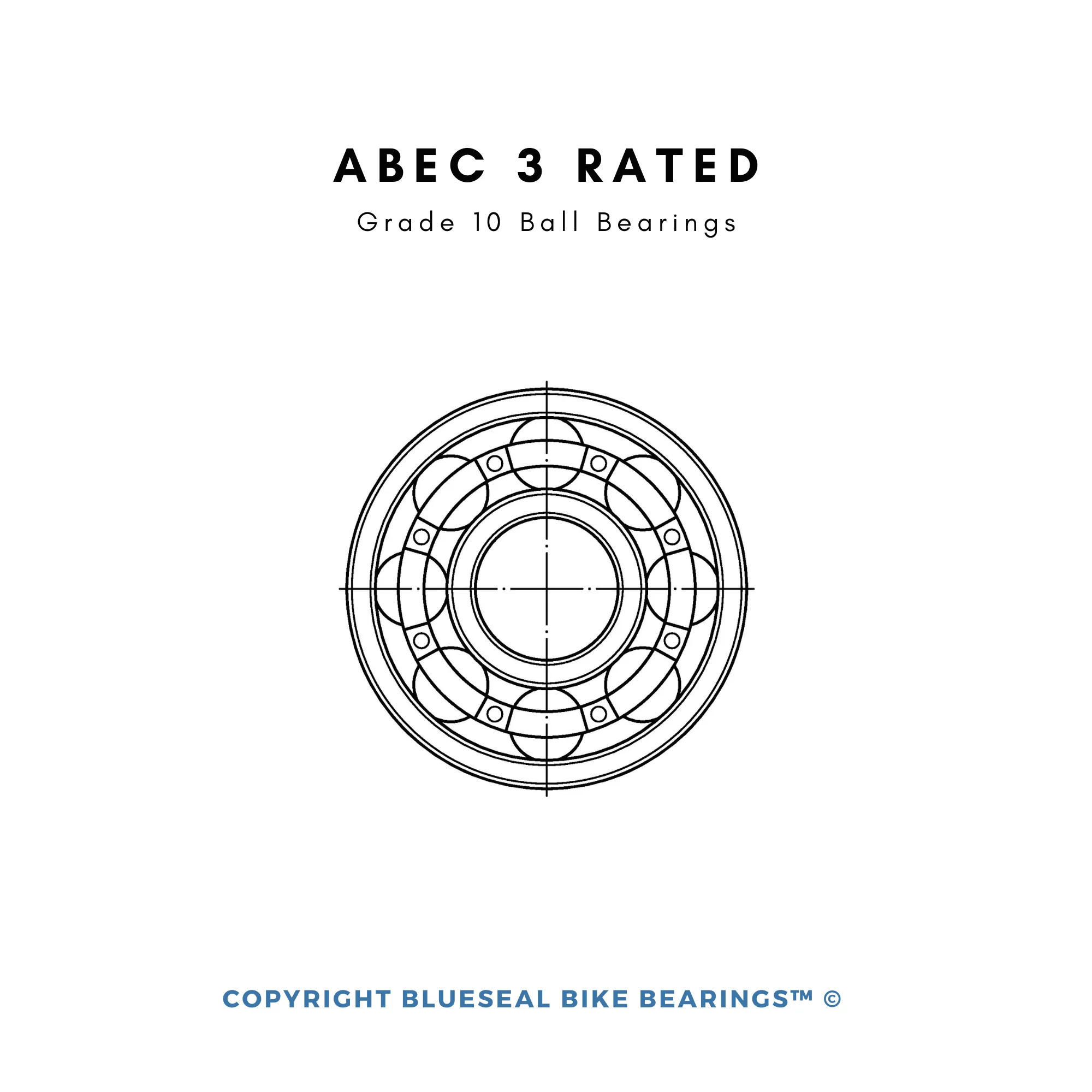 17287 LLB | 17 x 28 x 7mm | Blueseal Bike Bearings™