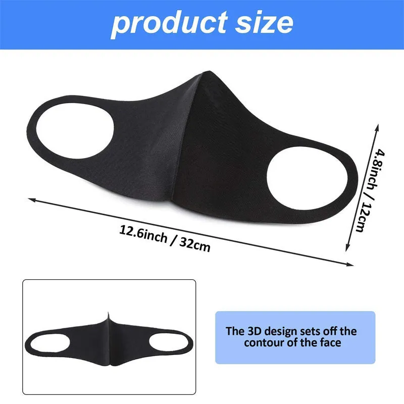 3D Ultra-thin Breathable Dustproof Mouth Mask Anti-Dust Haze Pm2.5 Flu Allergy Protection Face Masks