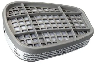 3M™ 6000 Series Gas /Vapor Cartridges, Acid Gases, White, 6002