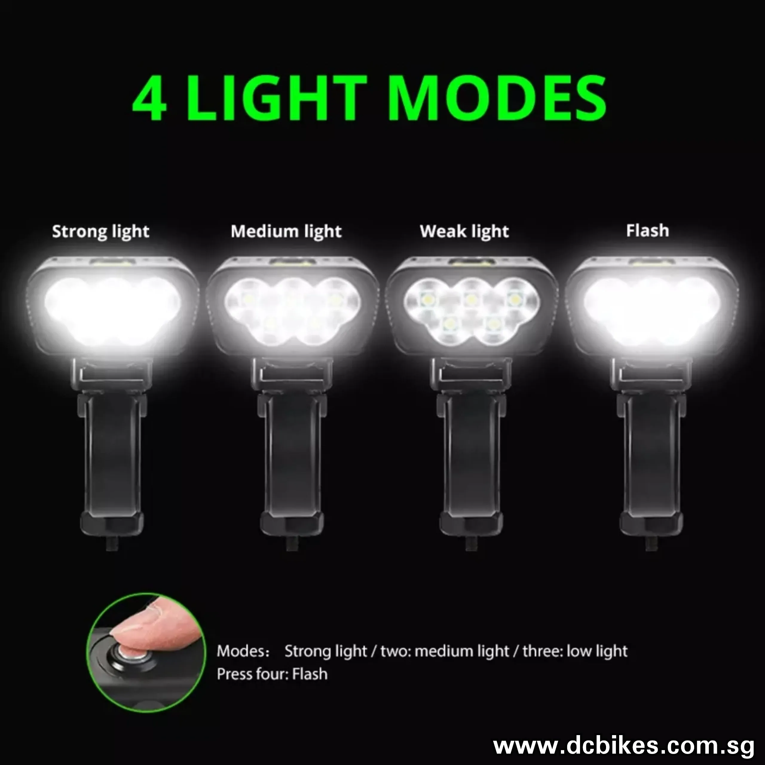 5 Led 1000 Lumens USB Rechargeable Power Bank Flashlight Torch Led Light Head Lamp