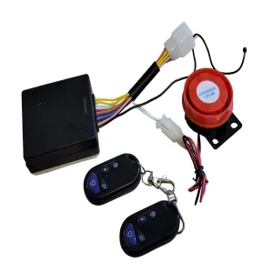 ALA01 MOTORBIKE SCOOTER QUAD BIKE ALARM 125DB 12V WITH 2 X REMOTE SWITCH