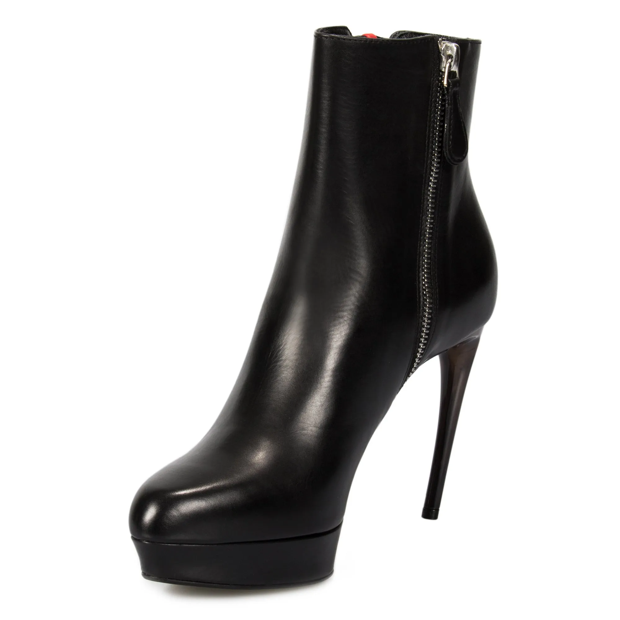 Alexander McQueen Braided Chain Leather Pumps