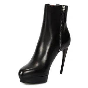 Alexander McQueen Braided Chain Leather Pumps