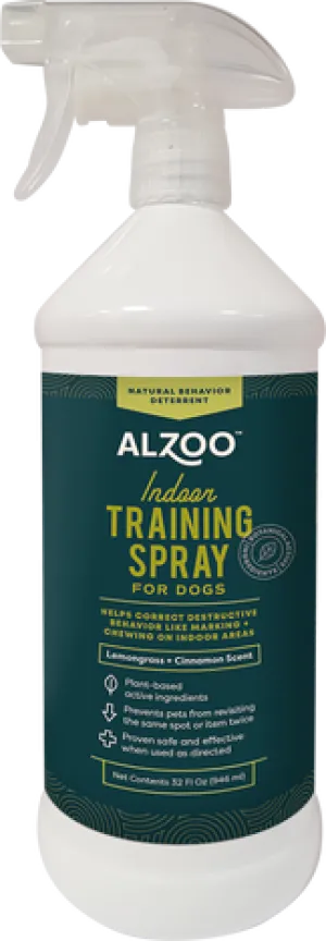 ALZOO Plant-Based Dog/Cat Indoor Training Spray
