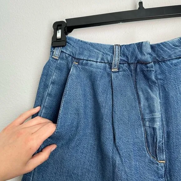 Anthropologie Pilcro Long Denim Shorts Size 26