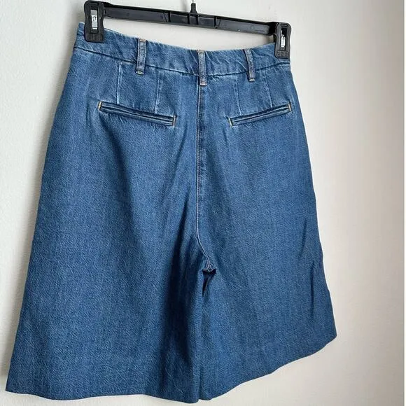 Anthropologie Pilcro Long Denim Shorts Size 26