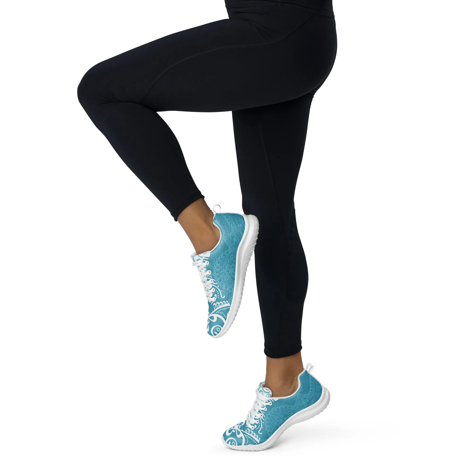 Aqua Elegance Women's Lightweight Athletic Sneakers