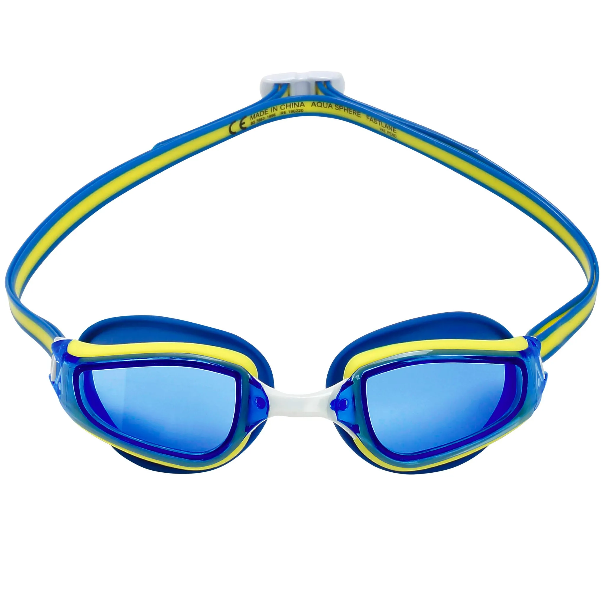 Aquasphere Fastlane Swimming Goggles Blue Tinted Lenses