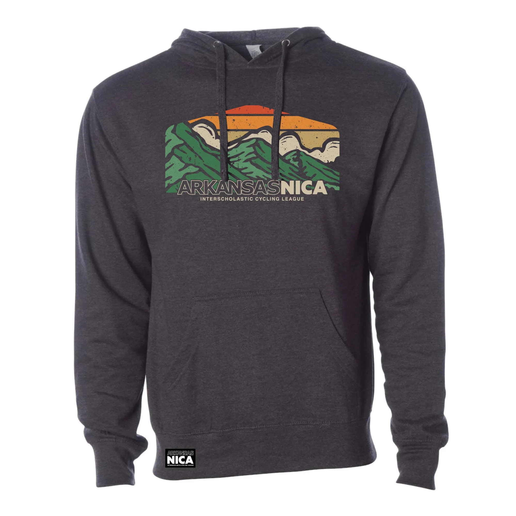 Arkansas NICA Cloudy Mountain Hoodie