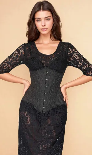 Arlette Waist Training Brocade Corset