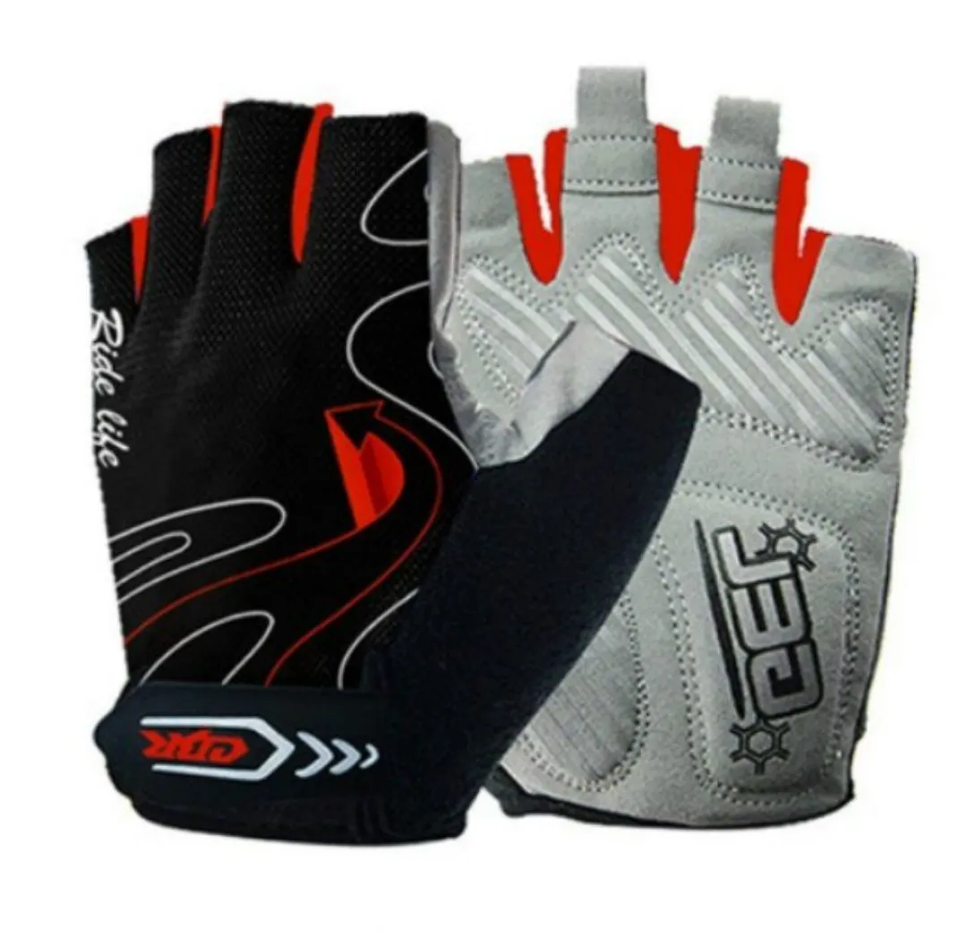 Arrow Half Finger MTB Protective Gloves