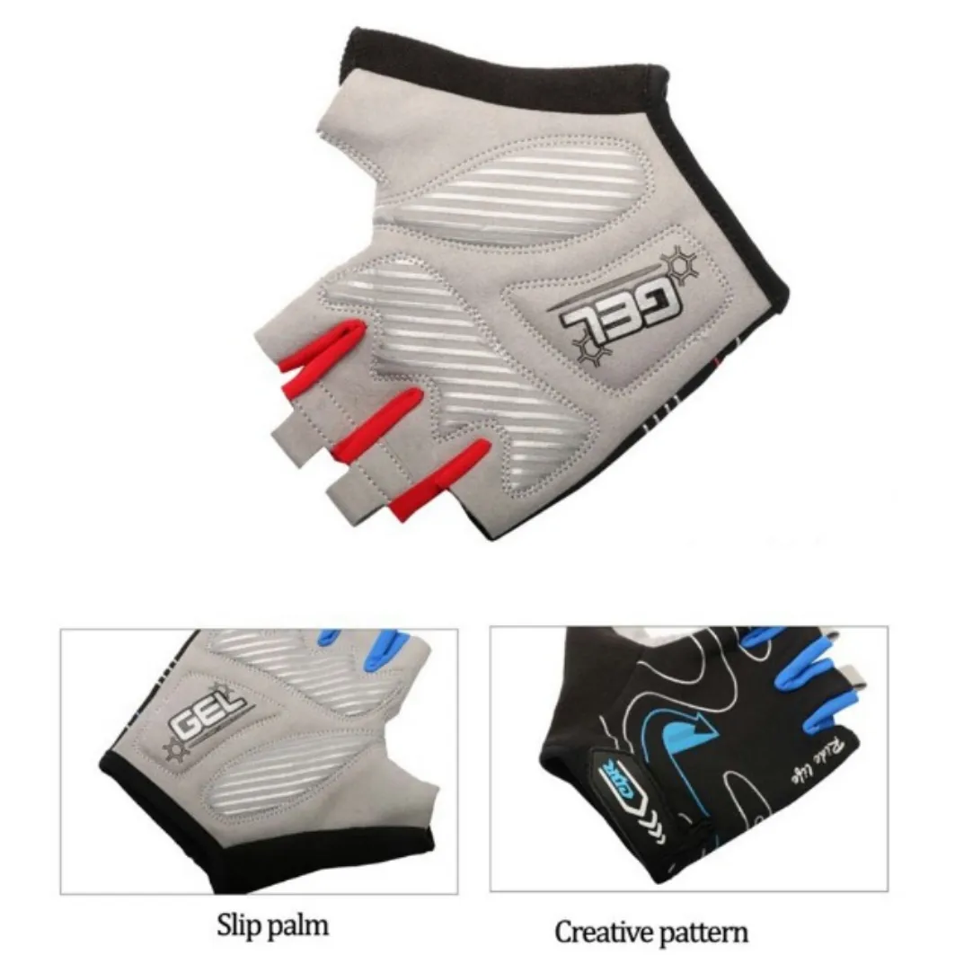 Arrow Half Finger MTB Protective Gloves