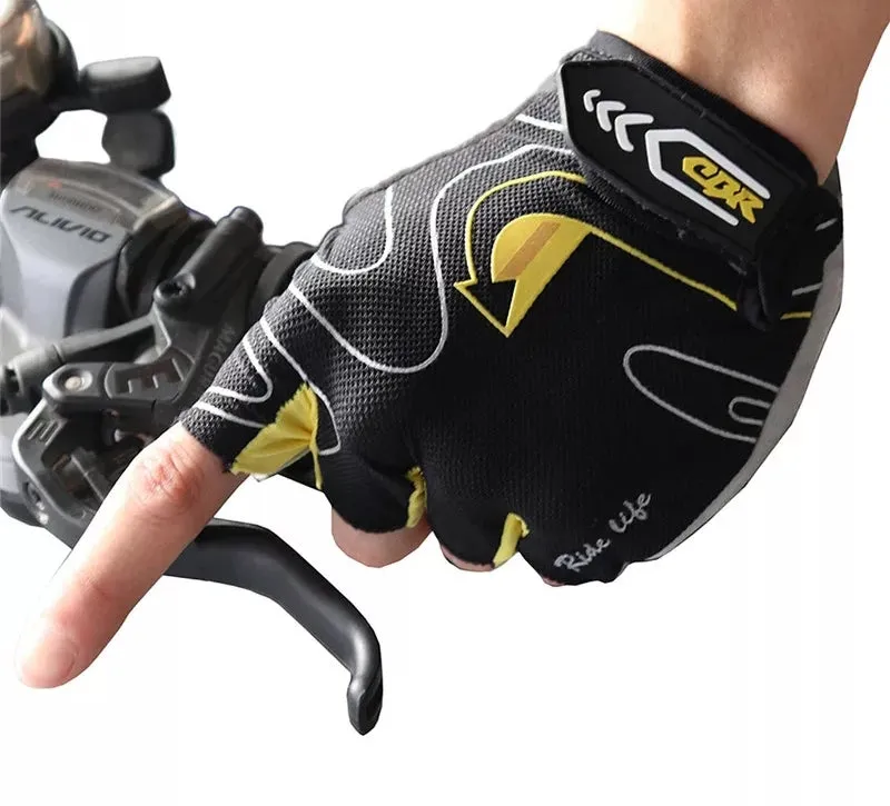 Arrow Half Finger MTB Protective Gloves