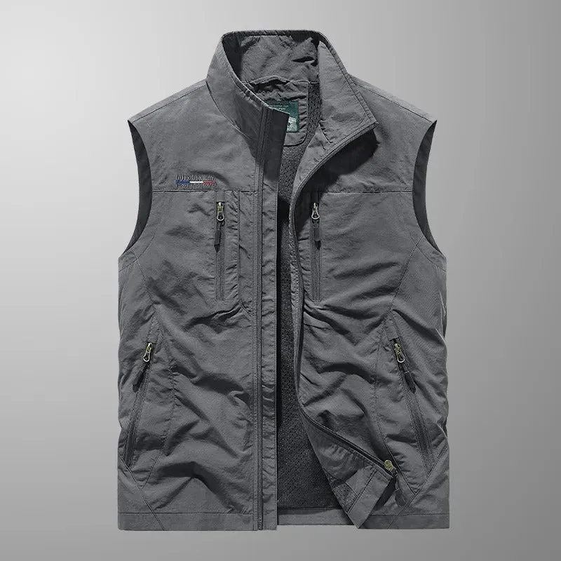 Arthur | Multi-Pocket Breathable Outdoor Cargo Vest