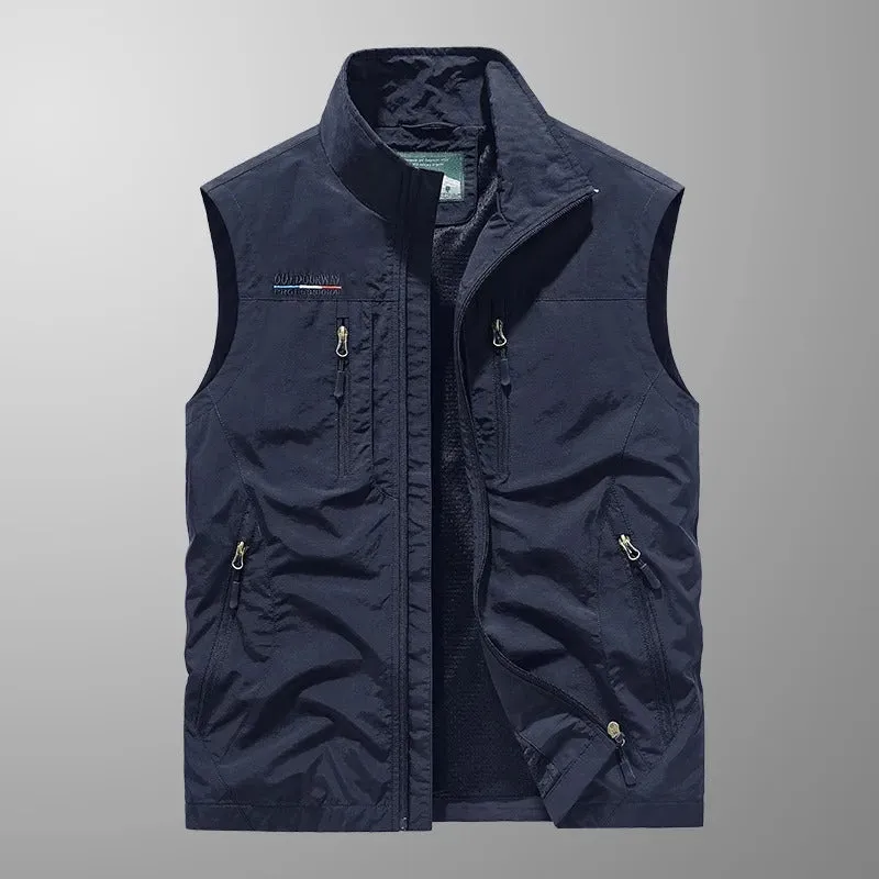 Arthur | Multi-Pocket Breathable Outdoor Cargo Vest