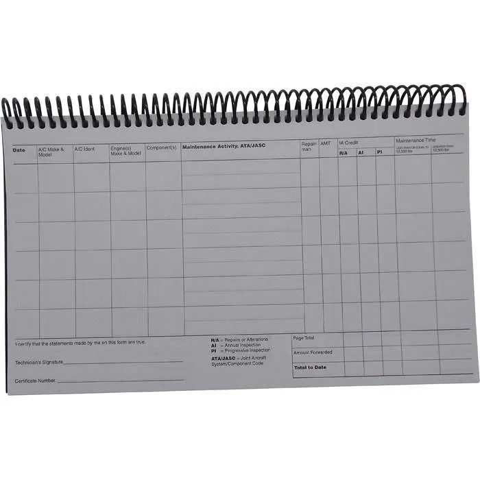 ASA AMT Logbook