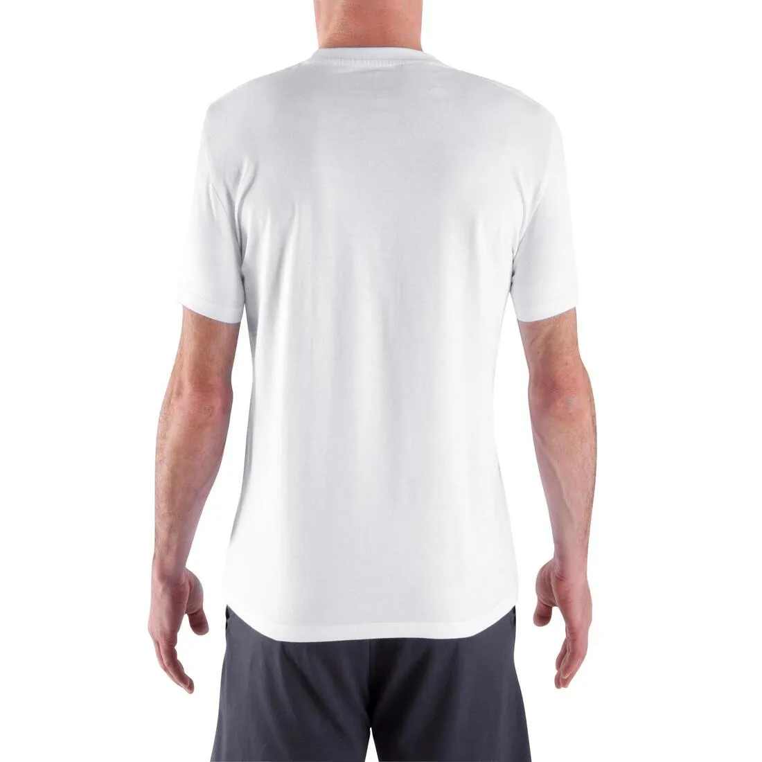 Athletee Essential Cotton Fitness T-Shirt - White