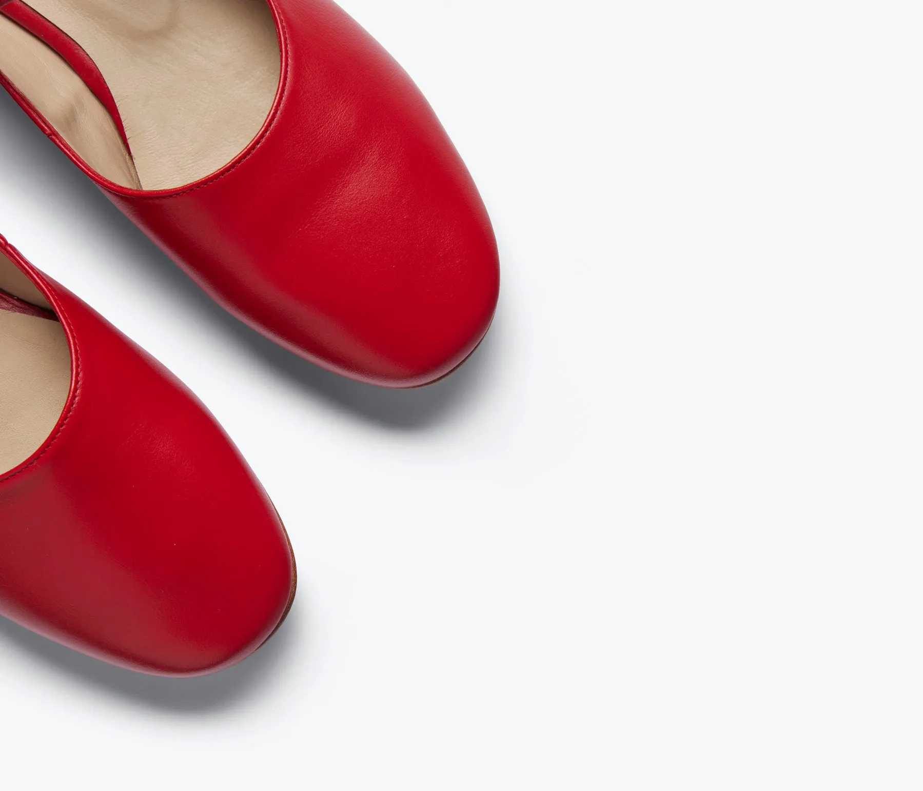 Aubrey May Jane Flat in Red