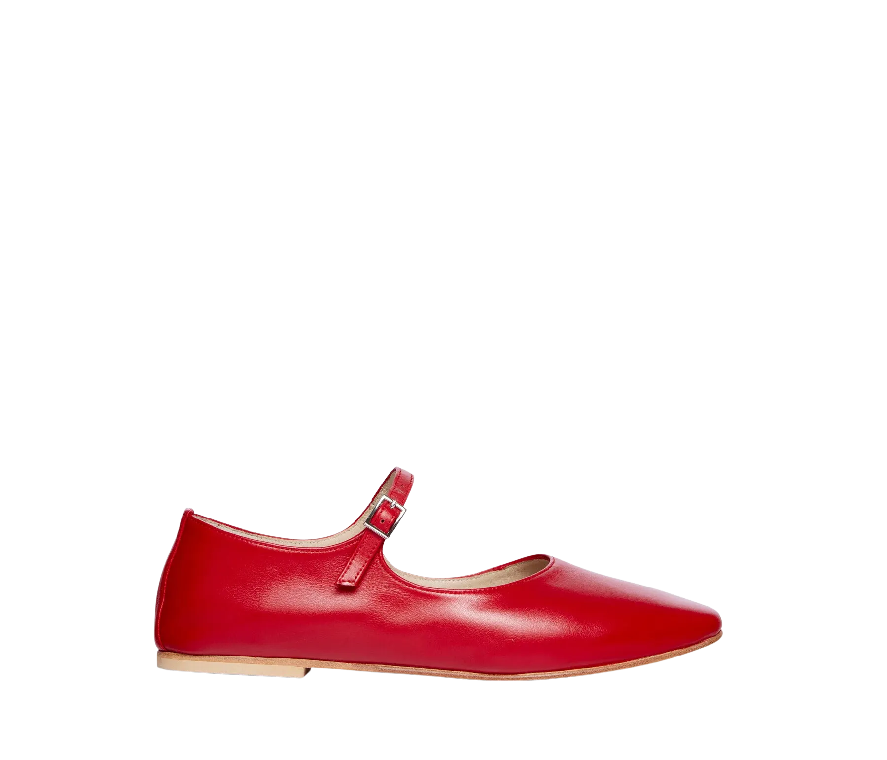 Aubrey May Jane Flat in Red