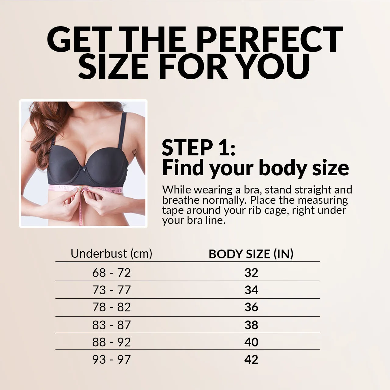 Avon Fashion Classic Maya Non-wire Fresh Fit Moulded Bra