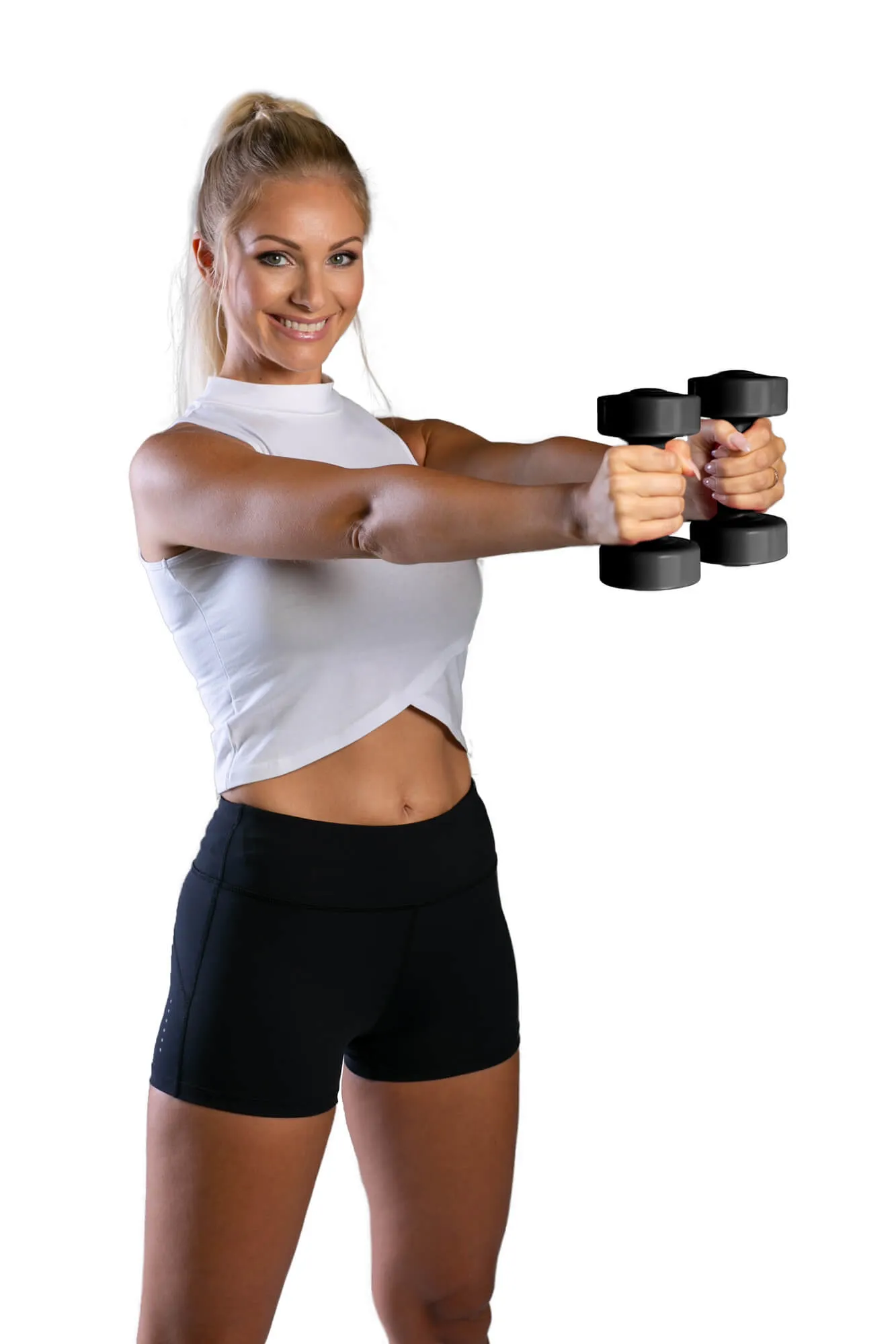 Azure 2 x 4kg Dumbbells