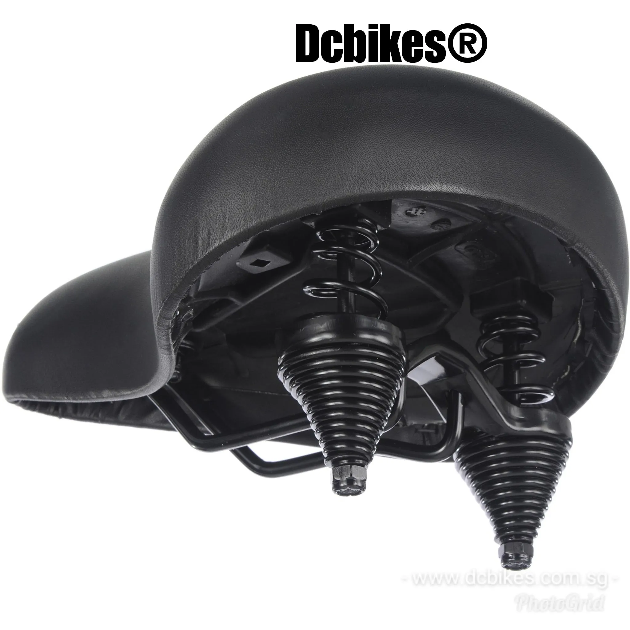 B-X Double Spring Suspension MTB Escooter Bicycle Cruiser Saddle Seat