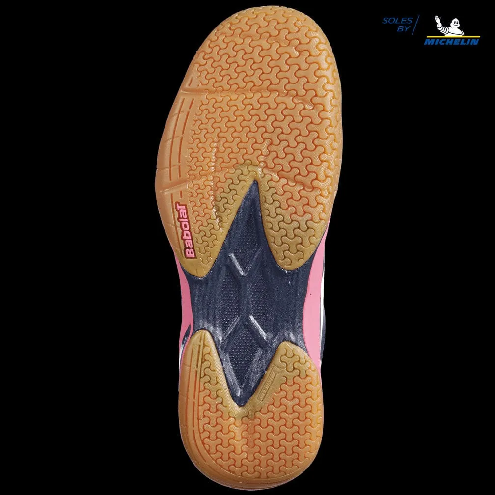 Babolat Shadow Team Badminton Shoes - Black Pink