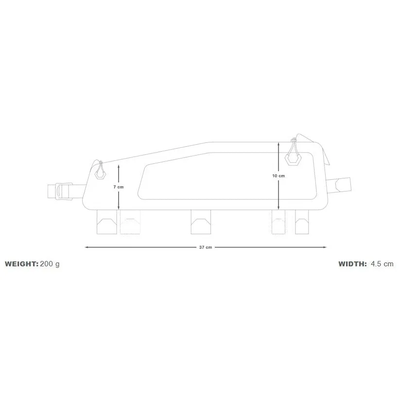 Backcountry Long Top Tube Pack