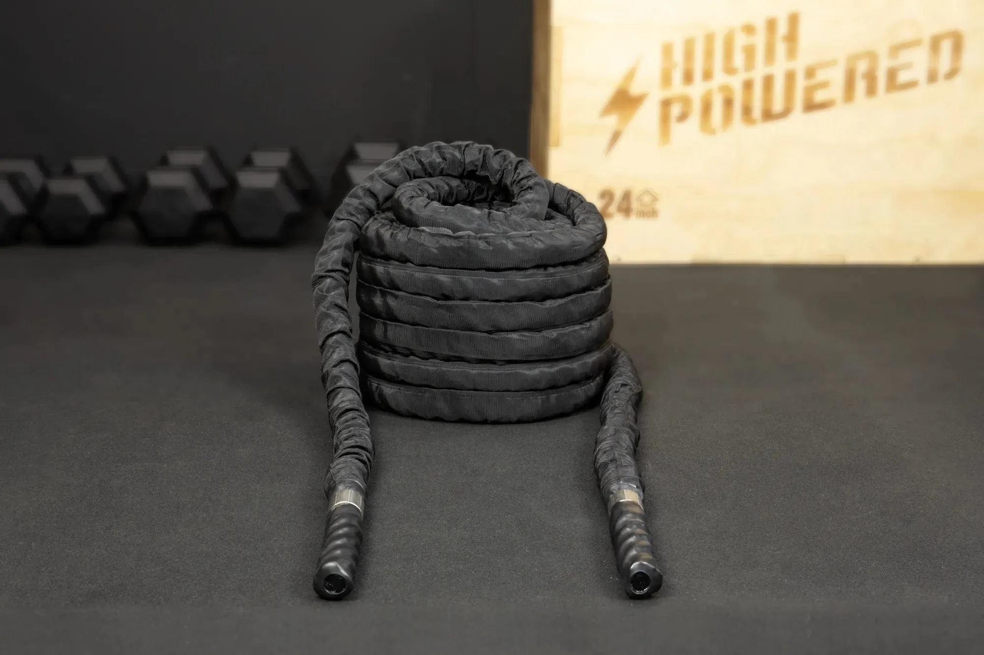 Battle Rope (15m x 3.8cm) inkl. Wandhalterung