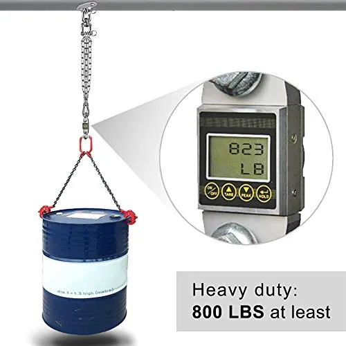 Besthouse Permanent Antirust Stainless Steel 304 Heavy Duty Boxing Punching Bag Chain 300LBS Capacity, Heavy Duty Swing Hangers, 4 Chains and 4 Carabiner, 360° Rotate, 2 Screw for Wooden Sets