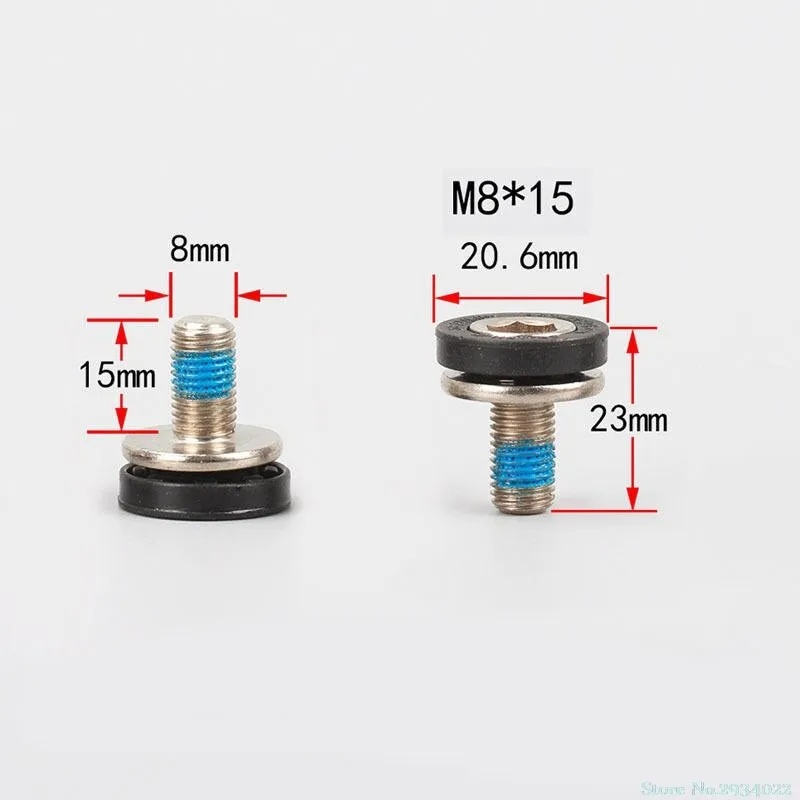 Bicycle Bottom Bracket Screw Axle Bolts Crank Bolts - thread size 8x1mm 2pc