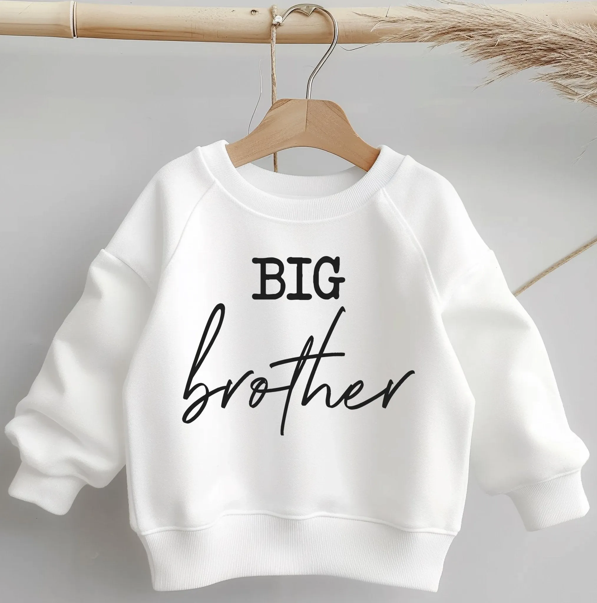Big Brother Minimalist Style Toddler & Kids Sweatshirt