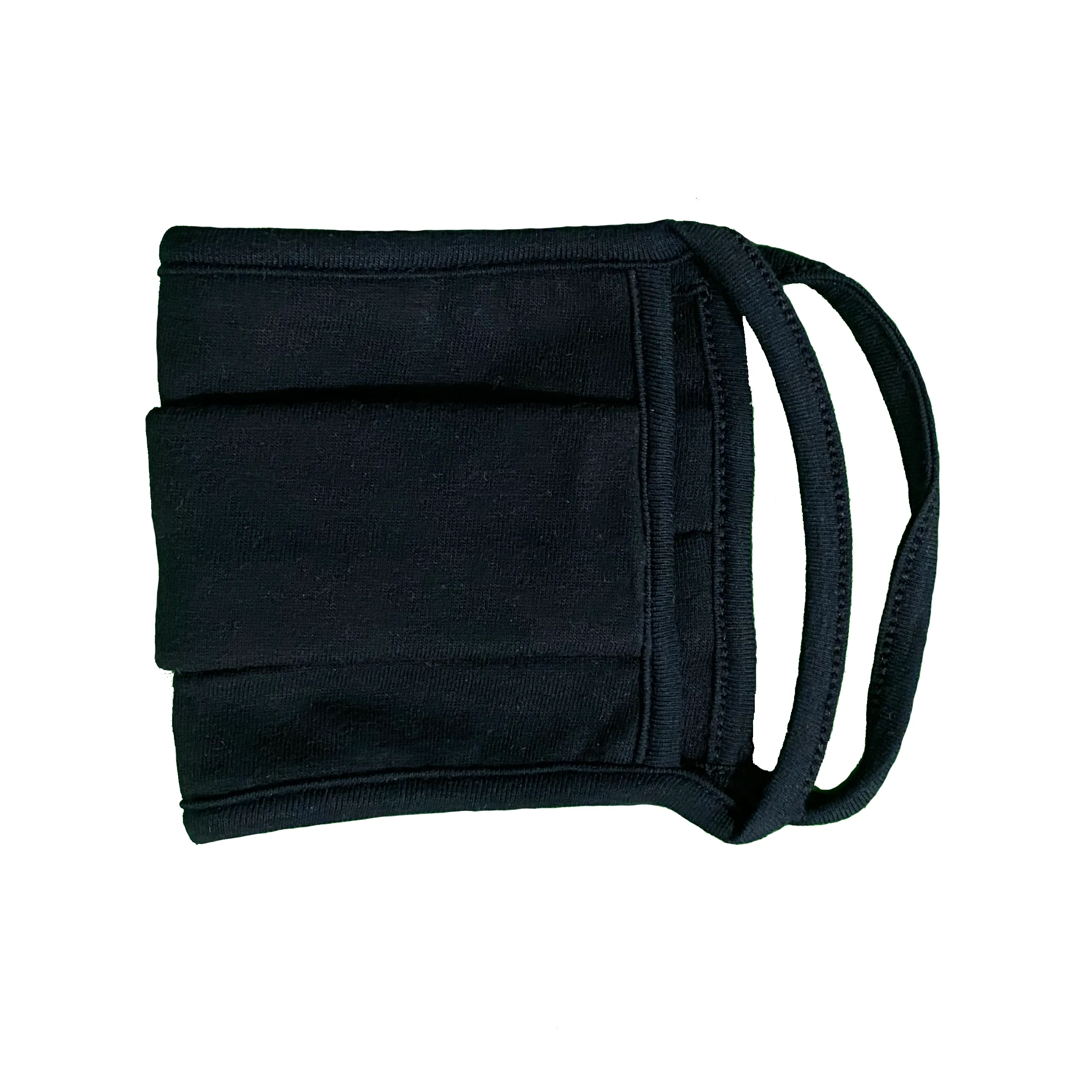 Black 100% Cotton Stay Safe Breathable Face Mask for All Weather | Cloth Face Mask | Reusable & Washable Non-medical Mask