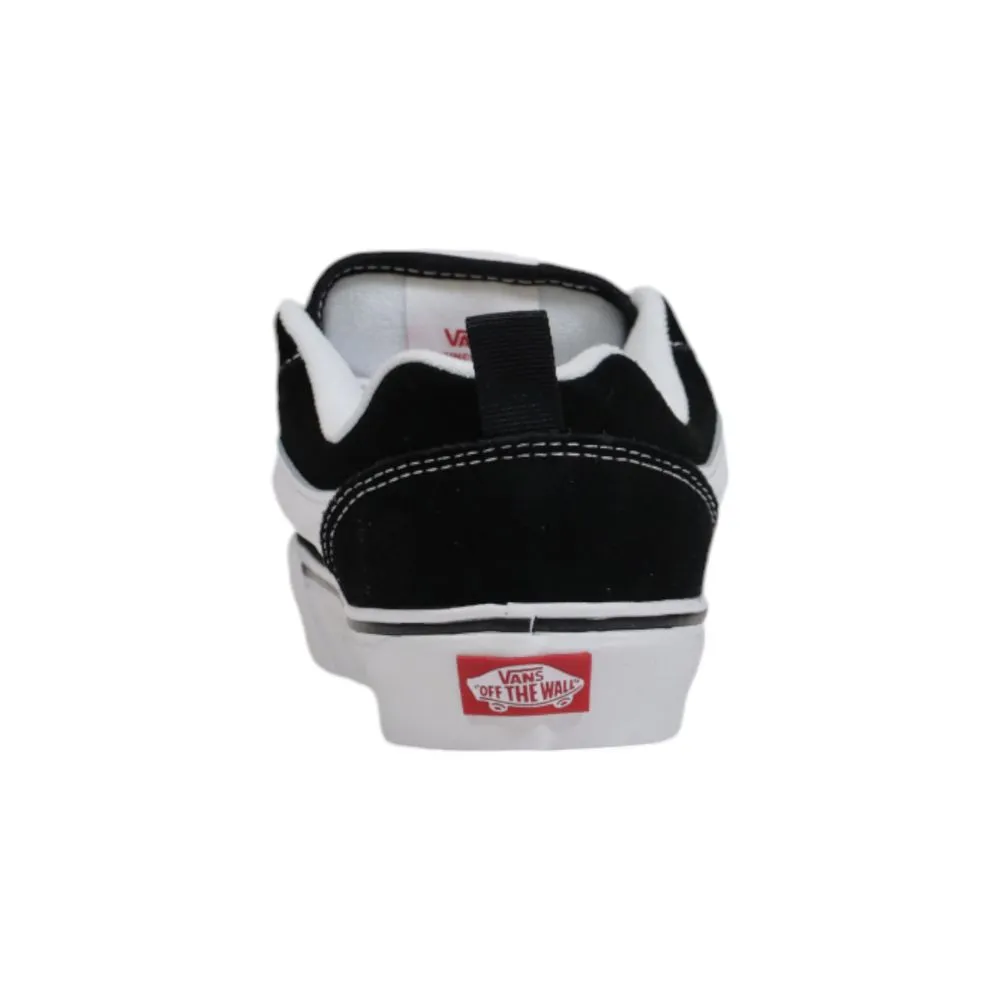 Black And White Leather Sneaker