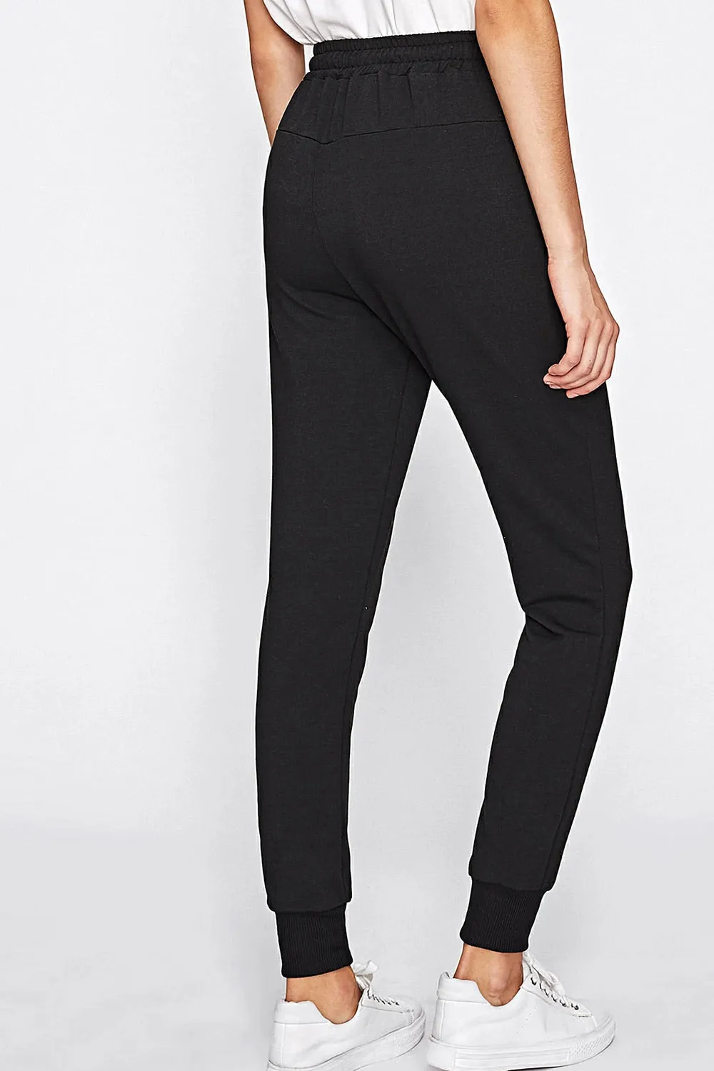 Black Fitted Jogger