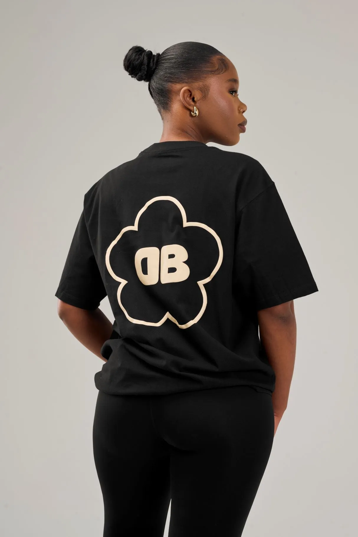 Black Oversized Top
