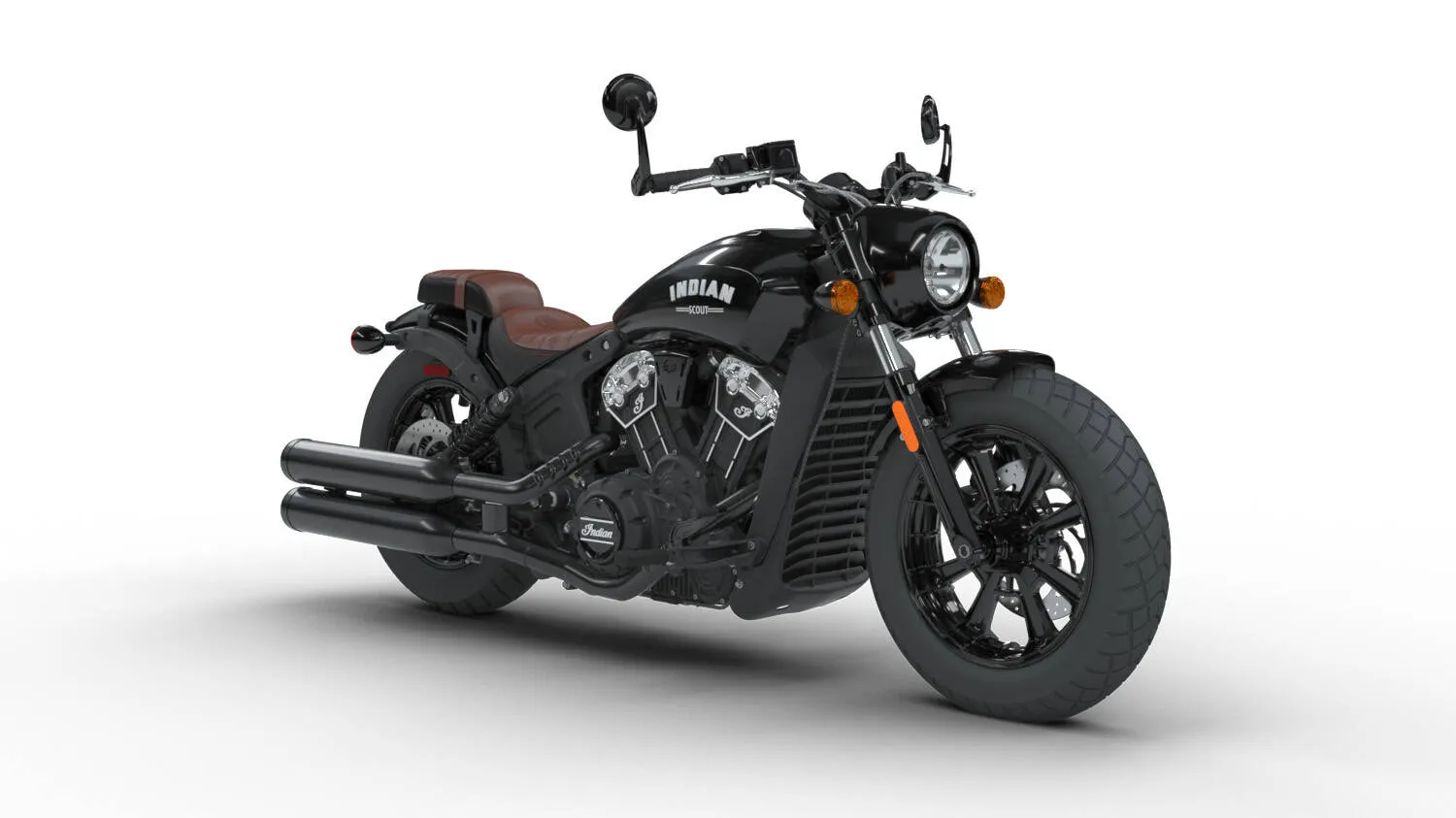 Bobber Passenger Seat, Black - 2883055-VBA