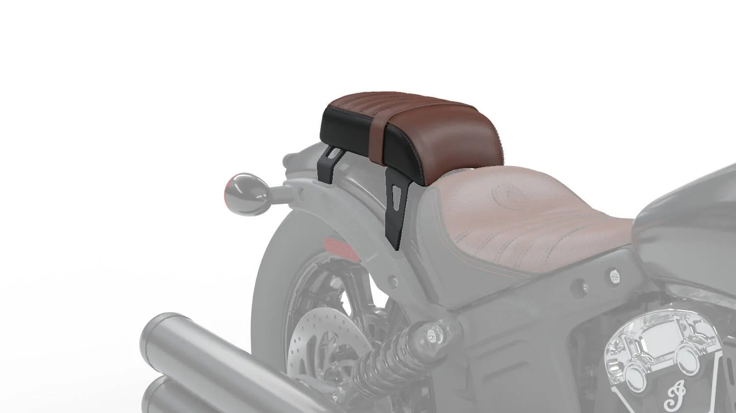 Bobber Passenger Seat, Black - 2883055-VBA