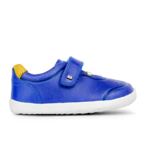 Bobux Ryder Blueberry & Chartreuse  Step Up (First Walkers)