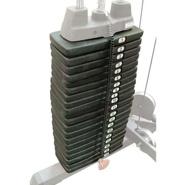 Body Solid SP200 200lbs Selectorized Weight Stack