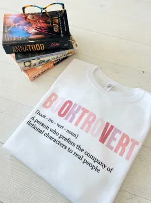 Booktrovert Reading Book Club Crewneck
