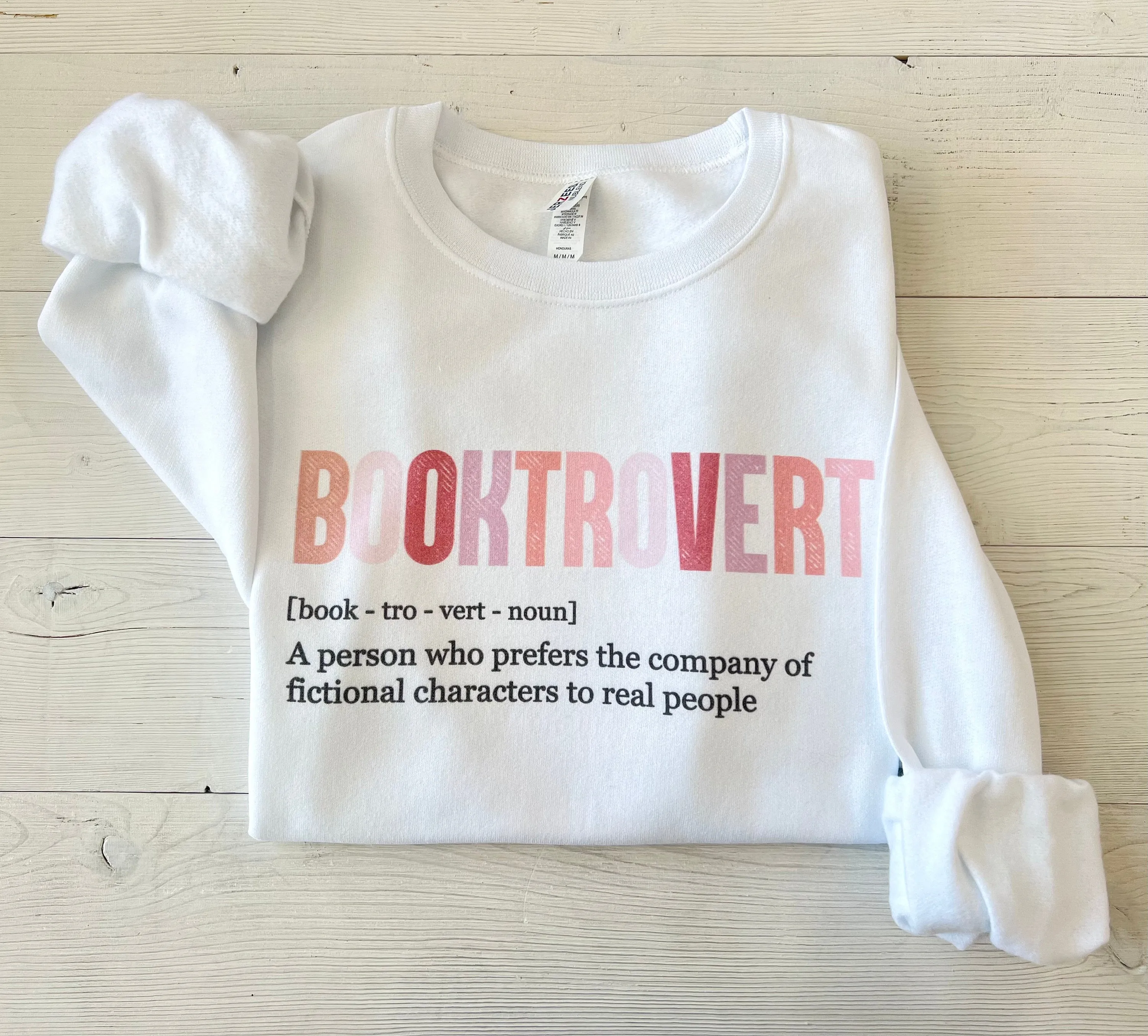 Booktrovert Reading Book Club Crewneck